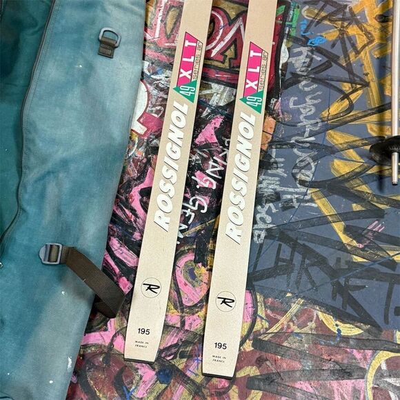 Rossignol Cross Country Skis 49 XLT 195cm with Rottefella Bindings Unisex - Picture 2 of 5